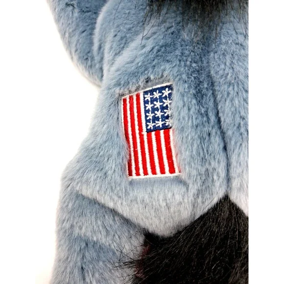 TY Donkey "Lefty" Beanie Baby 13" Long from The Benie Buddies Collection - Picture 9 of 12